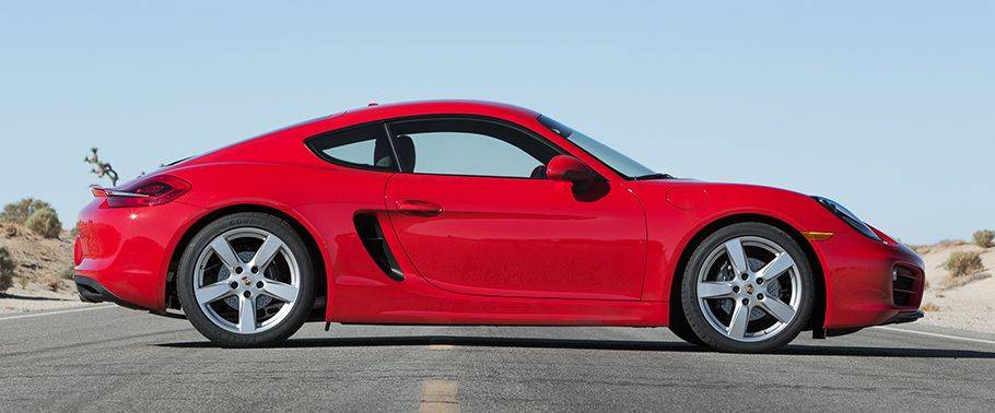 Porsche Cayman Drivers Sideview Porsche Cayman Drivers Sideview