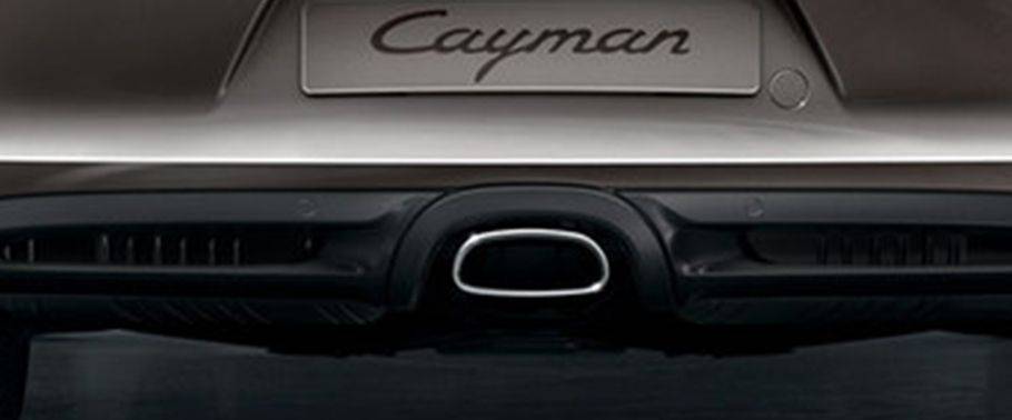 Exhaust Pipe of Porsche Cayman Exhaust Pipe of Porsche Cayman