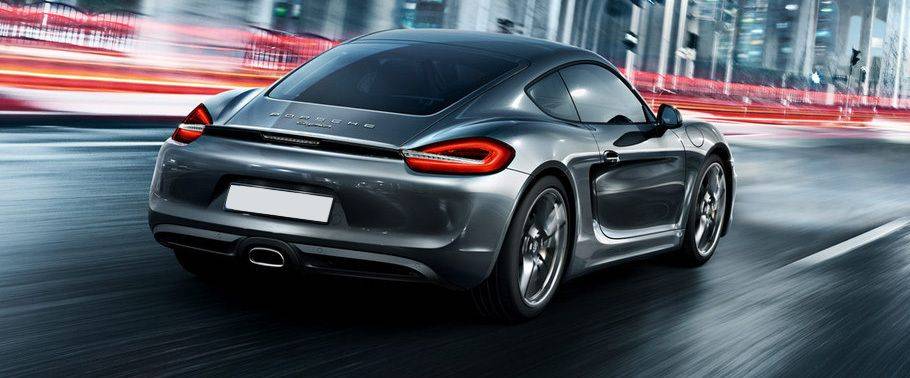 Cayman Rear angle view Cayman Rear angle view