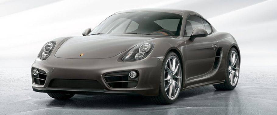 Porsche Cayman Side Medium View Porsche Cayman Side Medium View