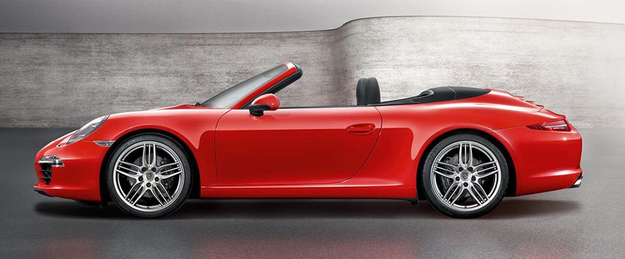 911 Carrera Cabriolet Side view