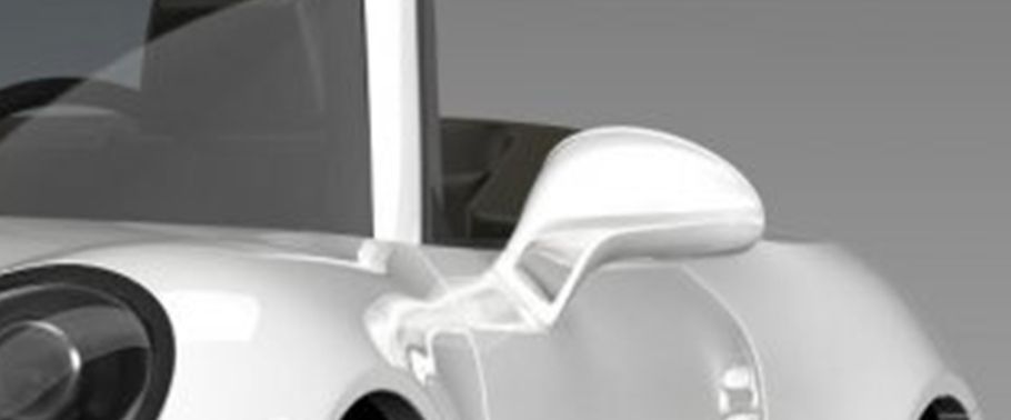 Porsche 911 Carrera GTS Cabriolet Drivers Side Mirror Front Angle