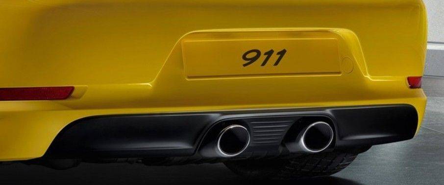 Exhaust Pipe of Porsche 911 Carrera 4S Exhaust Pipe of Porsche 911 Carrera 4S