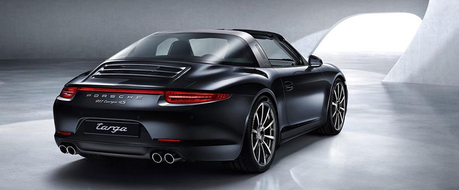 911 Targa 4S Rear angle view 911 Targa 4S Rear angle view