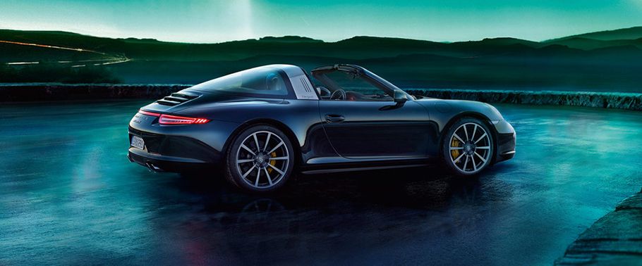 911 Targa 4S Side view 911 Targa 4S Side view