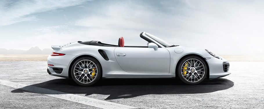 Porsche 911 Turbo S Cabriolet Drivers Sideview