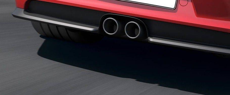 Exhaust Pipe of Porsche 911 GT3 Exhaust Pipe of Porsche 911 GT3