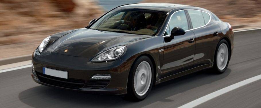 Panamera S Front angle low view Panamera S Front angle low view