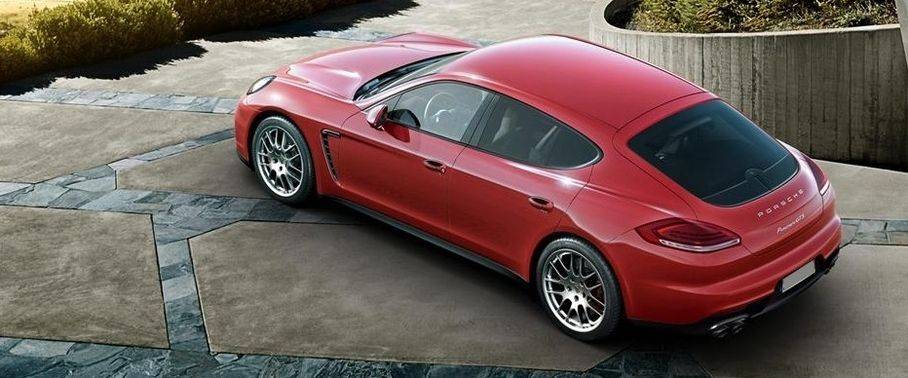 Top View of Panamera GTS Top View of Panamera GTS