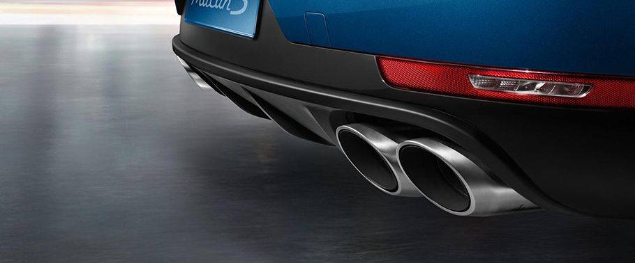Exhaust Pipe of Porsche Macan S Exhaust Pipe of Porsche Macan S