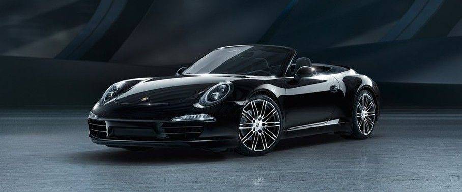911 Carrera 4 Black Edition Front angle low view 911 Carrera 4 Black Edition Front angle low view