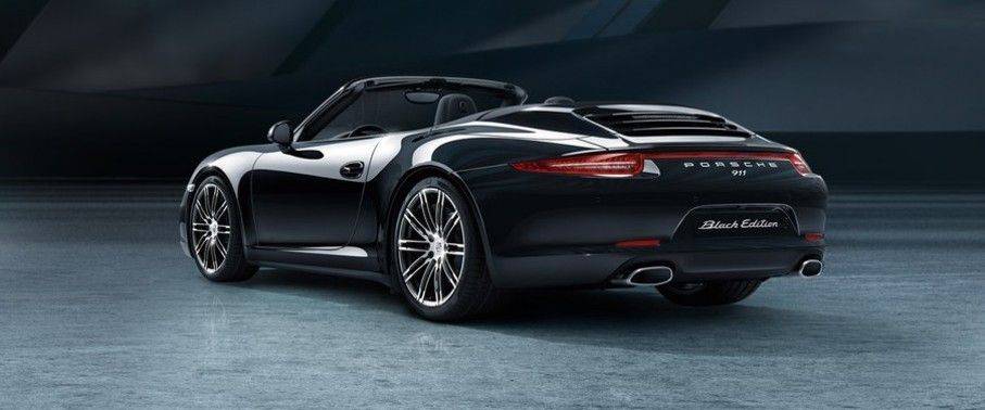 911 Carrera 4 Black Edition Side view 911 Carrera 4 Black Edition Side view