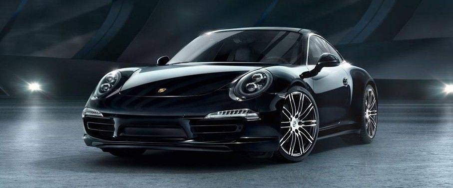 Porsche 911 Carrera 4 Black Edition Side Medium View Porsche 911 Carrera 4 Black Edition Side Medium View