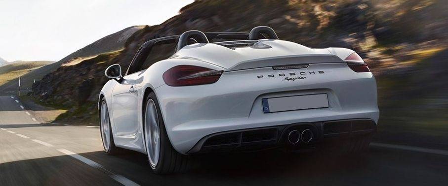 Boxster Spyder Side view Boxster Spyder Side view