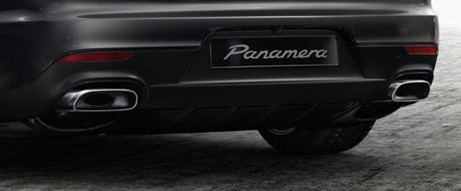 Exhaust Pipe of Porsche Panamera 4 Edition Exhaust Pipe of Porsche Panamera 4 Edition