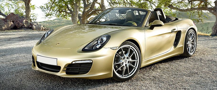 Porsche Boxster Front Angle High View
