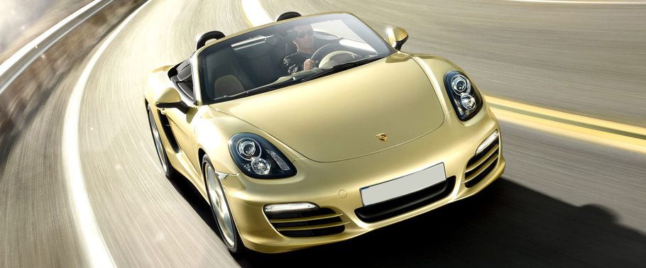 Porsche Boxster Front Medium View