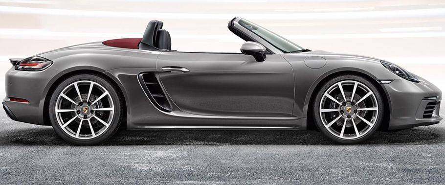 Porsche 718 Drivers Sideview Porsche 718 Drivers Sideview