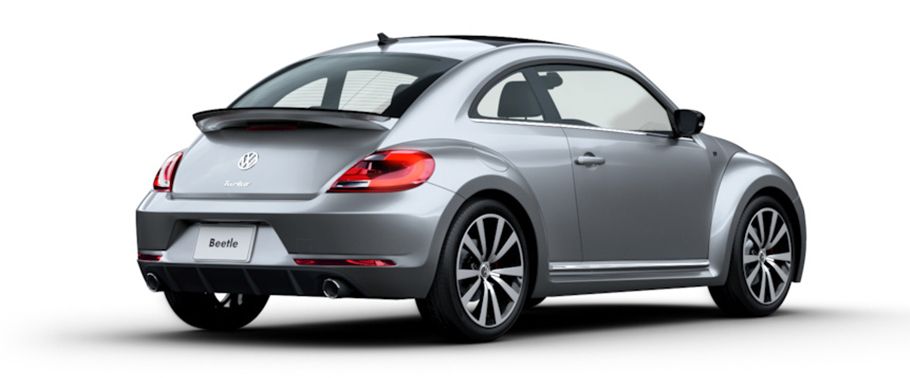 Beetle Rear angle view Beetle Rear angle view