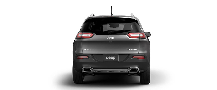Full Rear View of Jeep Cherokee Full Rear View of Jeep Cherokee