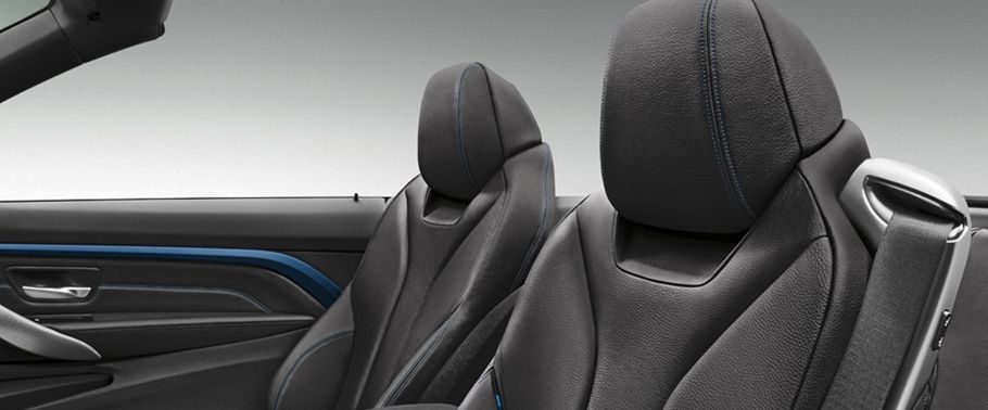 4 Series Convertible Front Seat Headrest