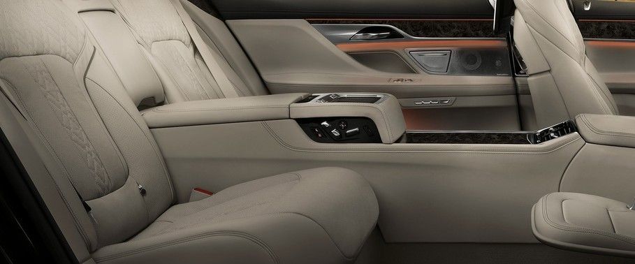 BMW 7 Series Sedan Rear Seats