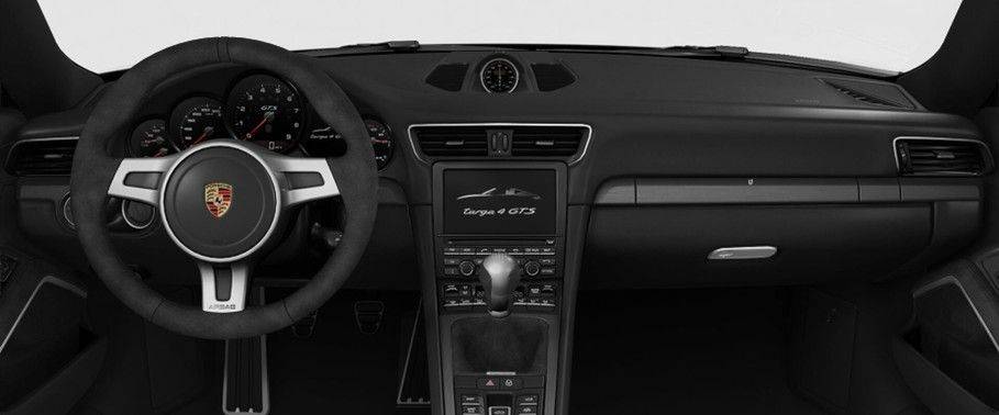 Dashboard View of 911 Targa 4 GTS Dashboard View of 911 Targa 4 GTS