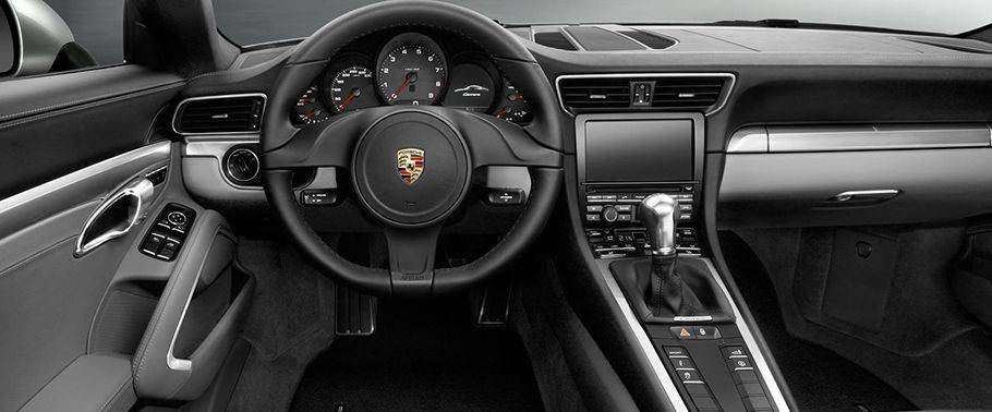 Dashboard View of 911 Carrera S Cabriolet Dashboard View of 911 Carrera S Cabriolet
