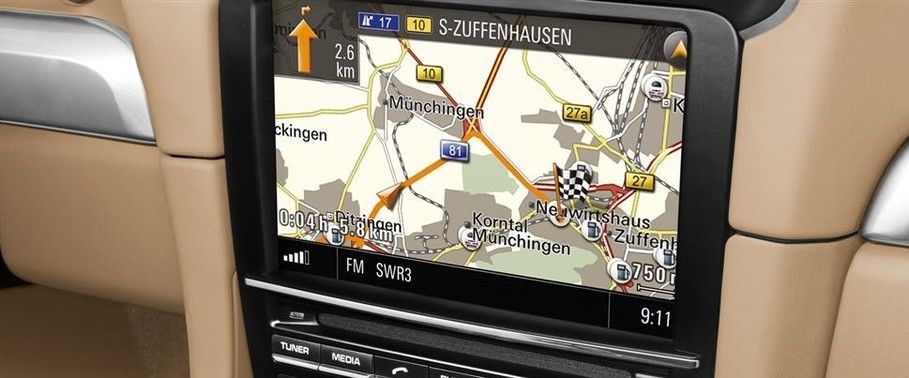 911 Carrera Cabriolet gps navigator