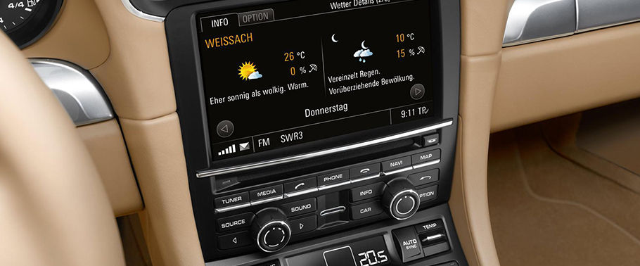 911 Carrera 4 touch screen