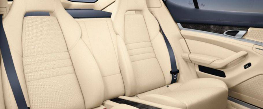 Porsche Panamera S Rear Seats Porsche Panamera S Rear Seats