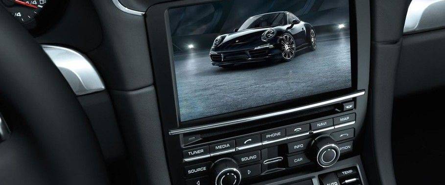 911 Carrera 4 Black Edition Center Console 911 Carrera 4 Black Edition Center Console