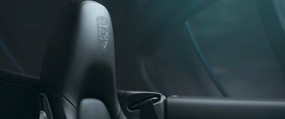 911 Carrera 4 Black Edition Front Seat Headrest 911 Carrera 4 Black Edition Front Seat Headrest