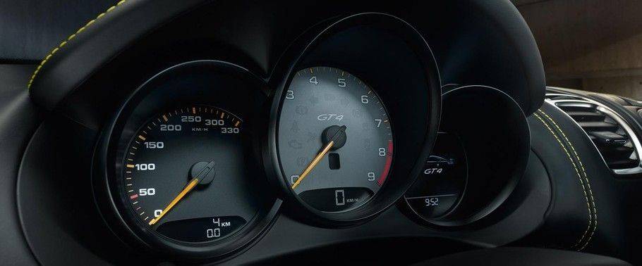 Cayman GT4 TachoMeter Cayman GT4 TachoMeter