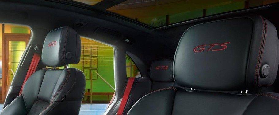 Macan GTS Front Seat Headrest Macan GTS Front Seat Headrest