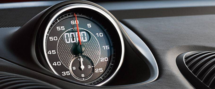 clock in Porsche 718 clock in Porsche 718