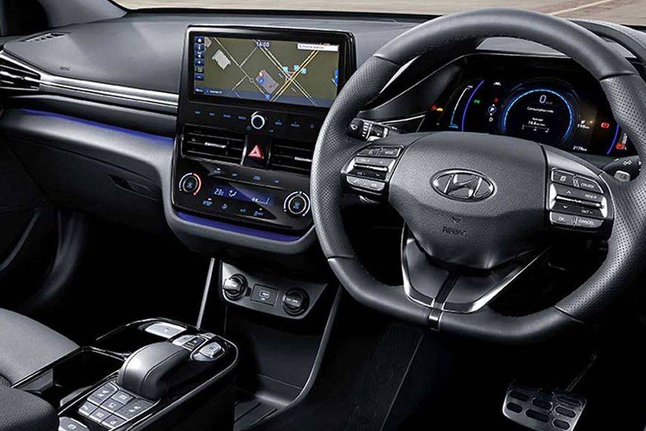 Dashboard View of Ioniq EV Dashboard View of Ioniq EV