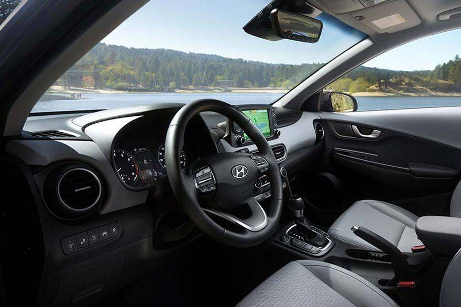 Dashboard View of Kona EV Dashboard View of Kona EV