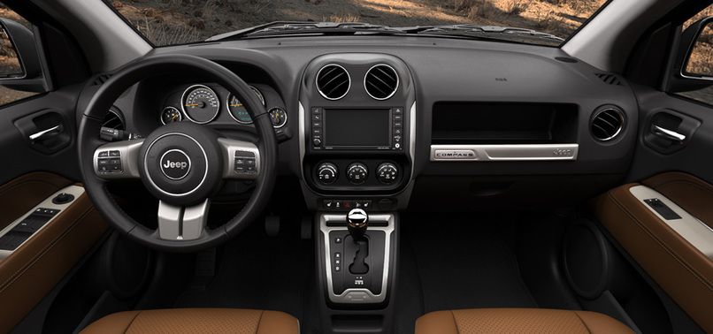 Dashboard View of Compass Limited 4x2 Dashboard View of Compass Limited 4x2