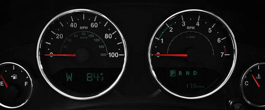 Wrangler Unlimited TachoMeter Wrangler Unlimited TachoMeter