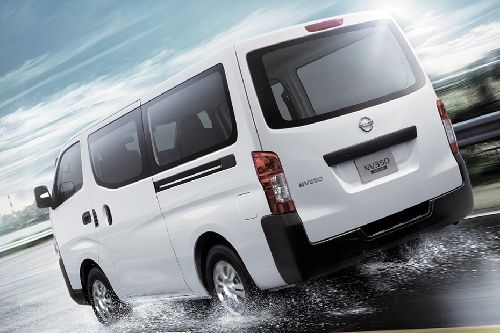 Urvan Rear angle view