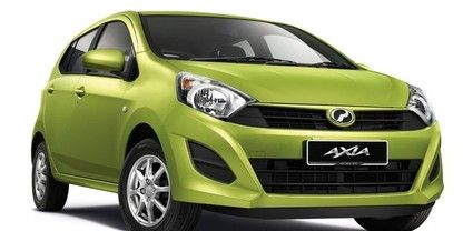 Perodua Axia Front Medium View