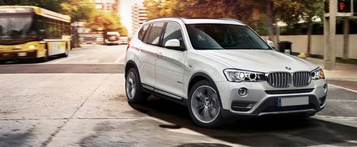 BMW X3 Front Medium View