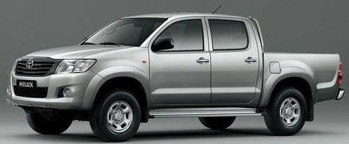 Toyota Hilux Side Medium View Toyota Hilux Side Medium View