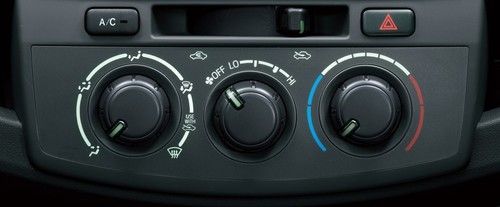 Front AC Controls of Toyota Hilux Front AC Controls of Toyota Hilux
