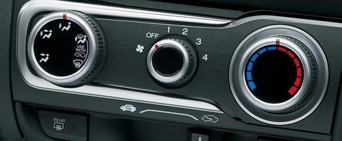 Front AC Controls of Honda Jazz Front AC Controls of Honda Jazz